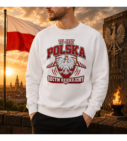 Bluza PATRIOTYCZNI TU JEST POLSKA
